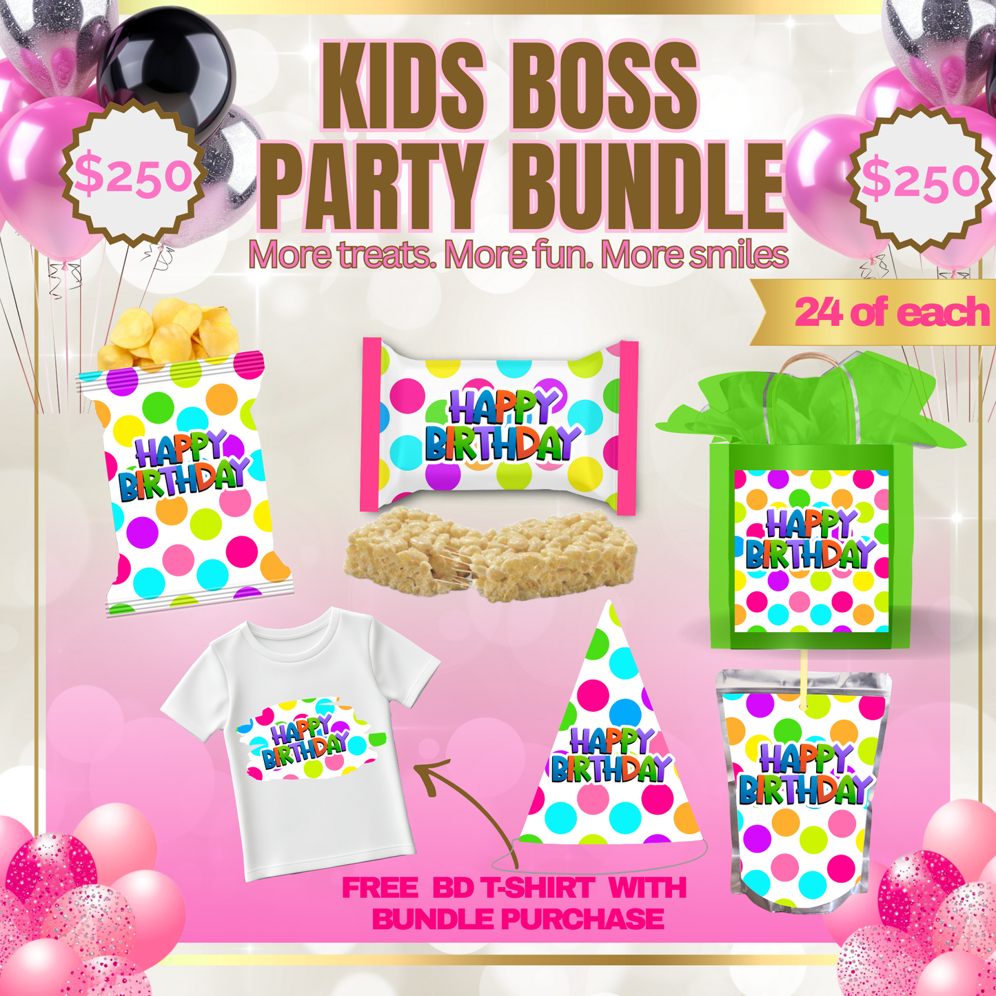 KIDS BOSS PARTY BUNDLE