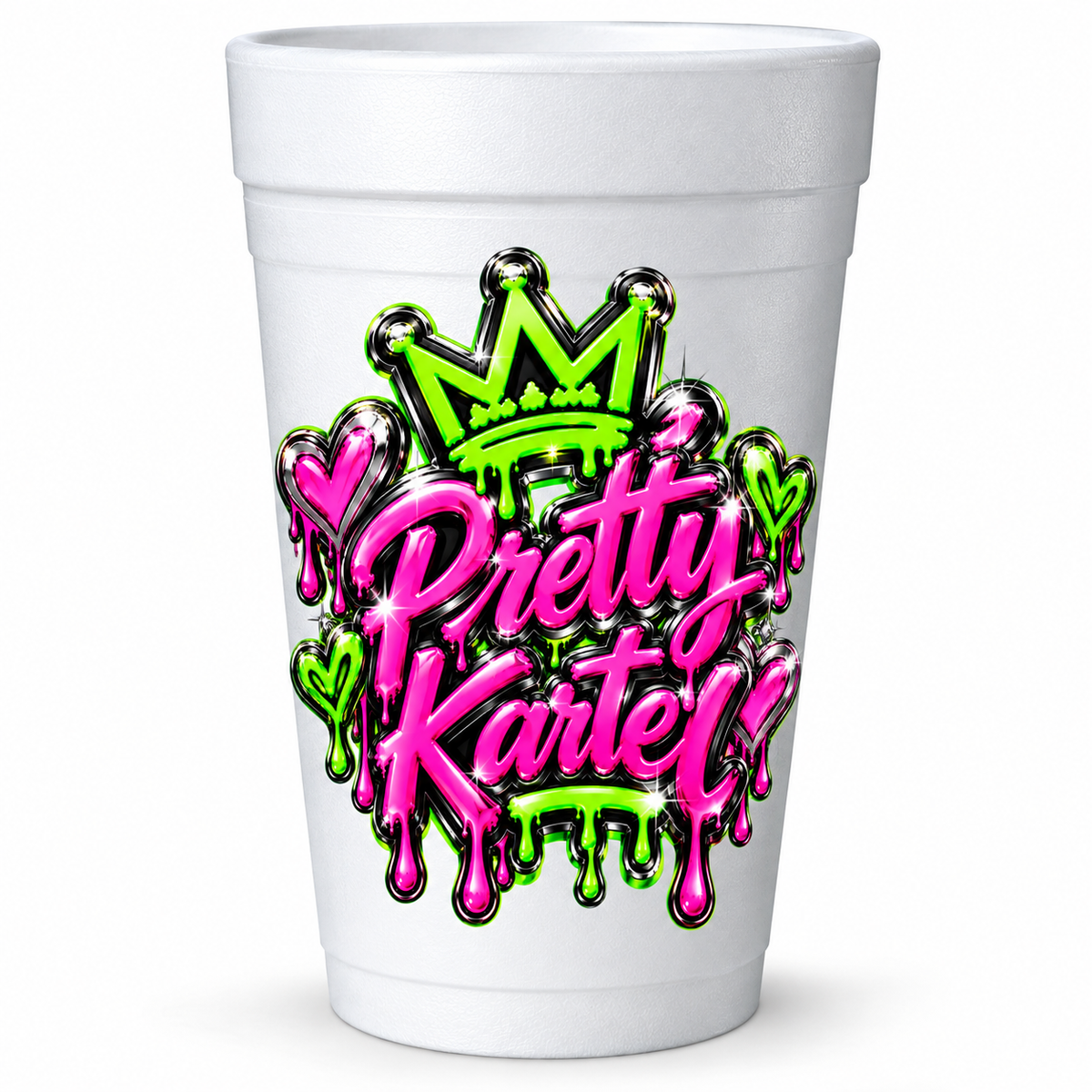 Signature Custom Styrofoam Party Cups