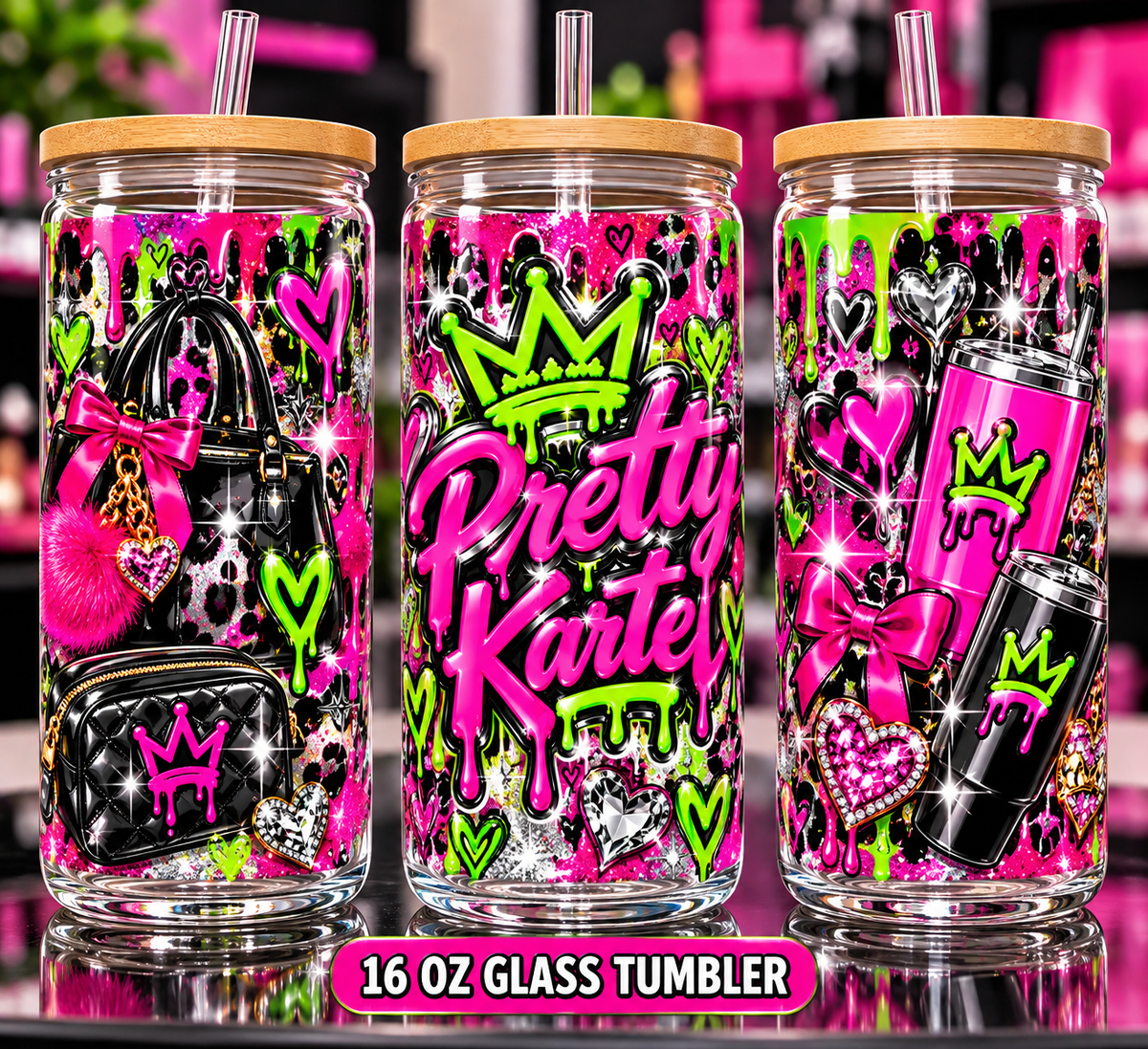 Street Vendor Special: Pre-Made Stainless Steel Tumbler Set (20 oz)