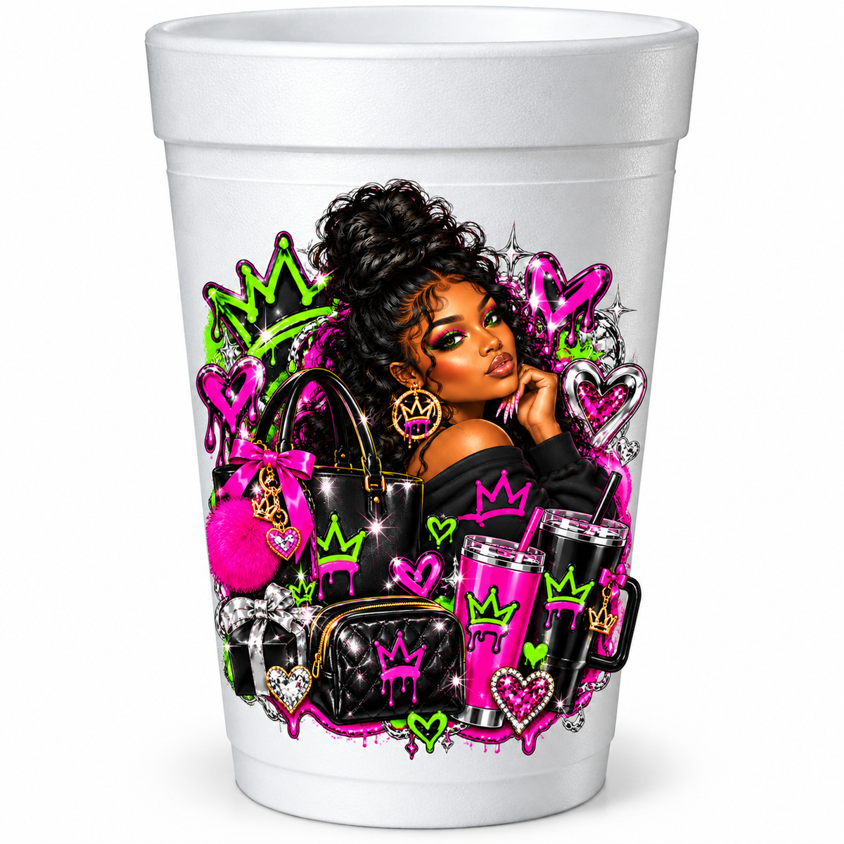 Signature Custom Styrofoam Party Cups