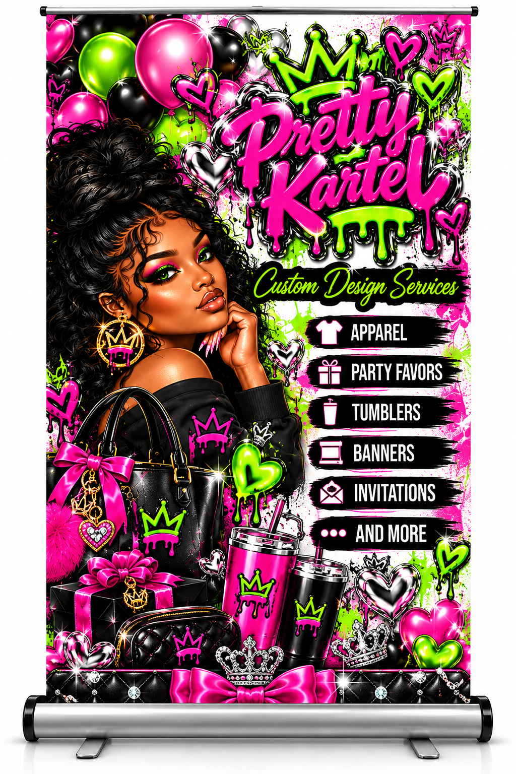 Custom Vinyl Event Banner & Backdrop