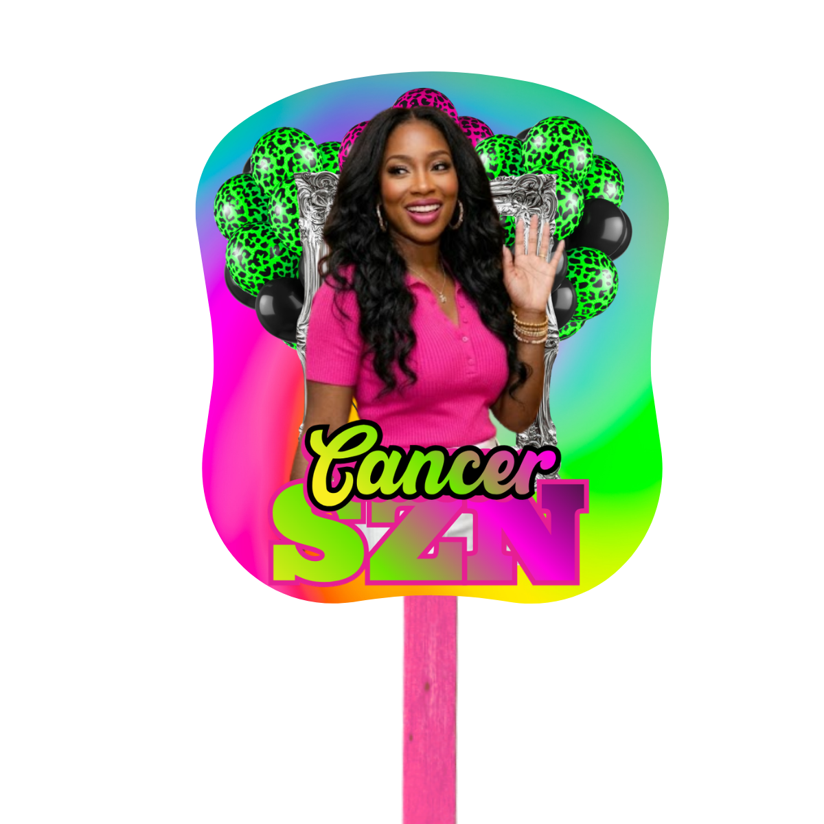 Custom Hand-Held Party Fans (Set of 12)