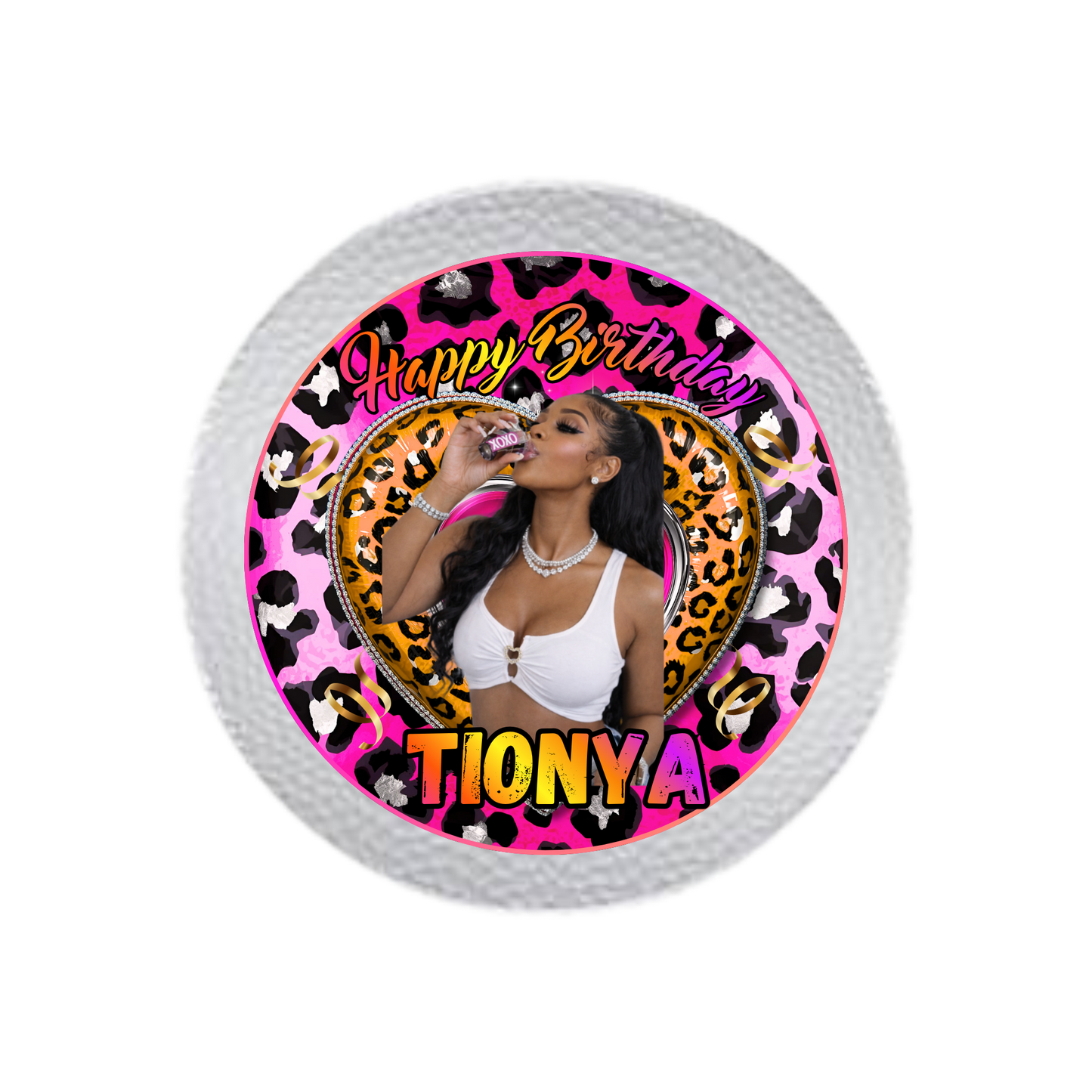 Leopard Luxe Baddie Suite | Editable Party Favor Templates