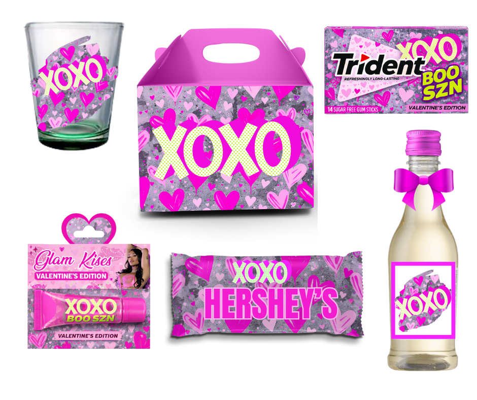 XOXO Valentine Gamba Box