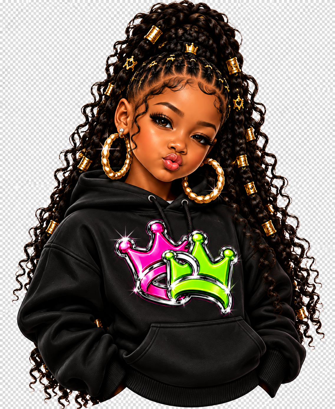 Custom Drip Kids Birthday Tee