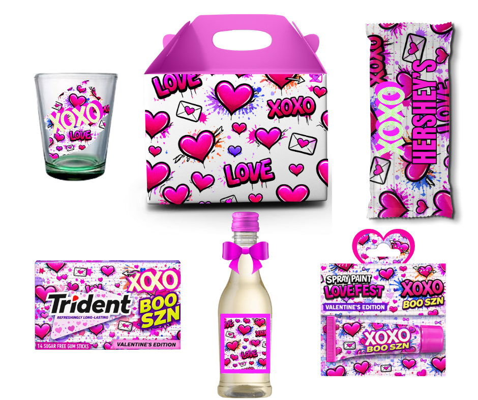 XOXO Valentine Gamba Box