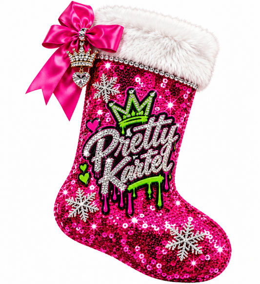 Luxury Sequin Custom Personalized Holiday Stocking ($25)