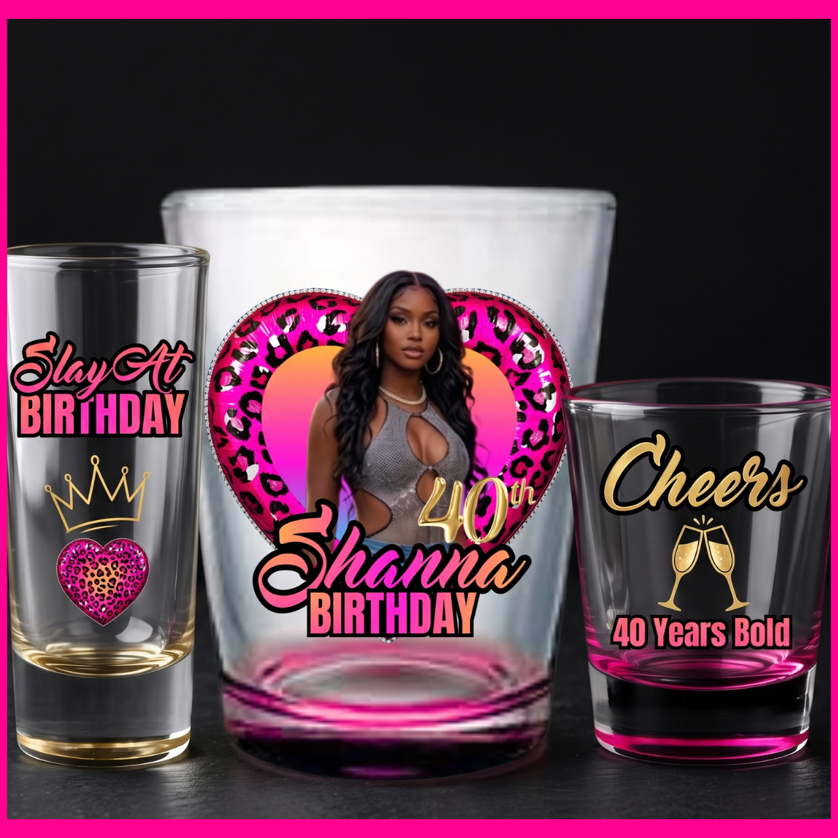 Custom Party Shot Glasses (Set of 12)