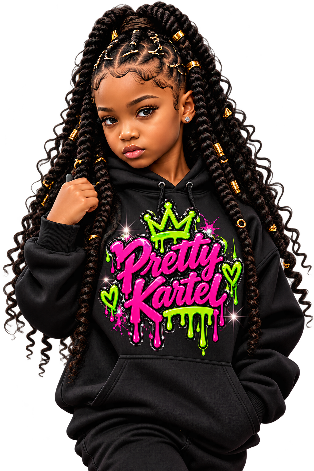 Custom Drip Kids Birthday Tee